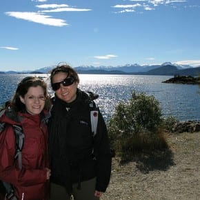 jess and me in patagonia