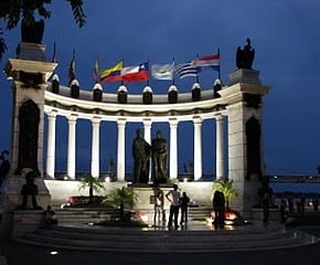 Guayaquil Ecuador waterfront