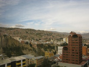 Finally in La Paz, Bolivia Finally in La Paz, Bolivia