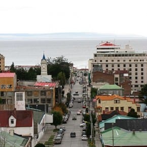 Punta Arenas Chile on way to Hospital