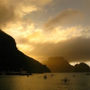 Golden Sunset El Nido Palawan