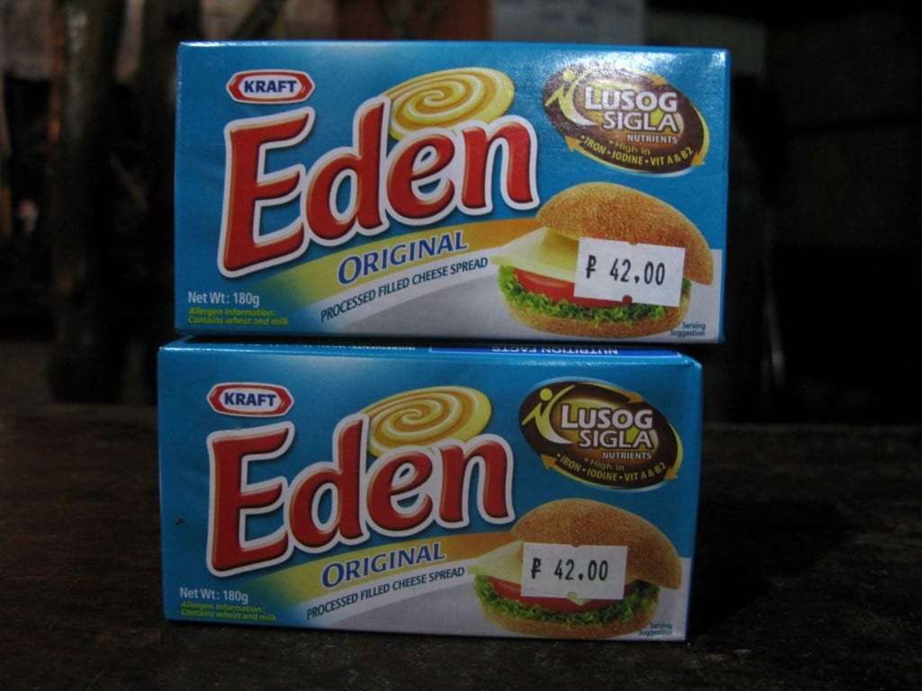 Eden Cheese in the Philippines