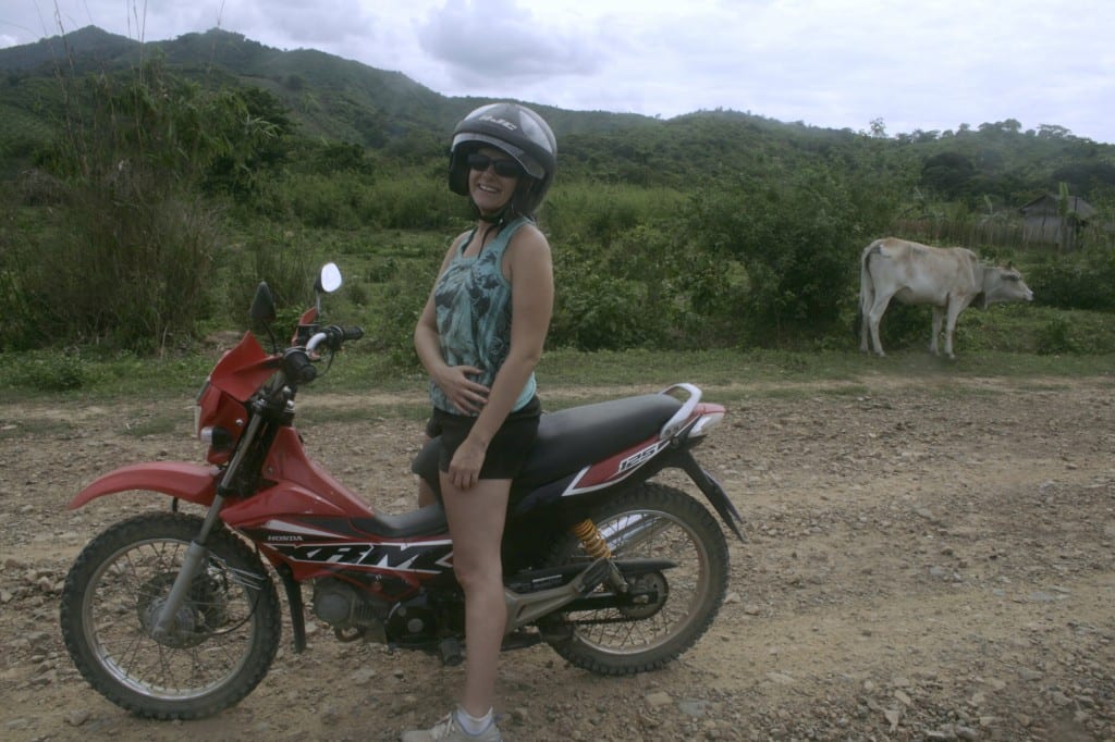 Moto madness near El Nido, Palawan