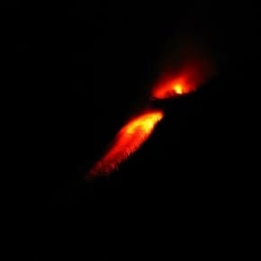 Rinjani Erupting Lombok