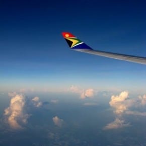 View over South Africa from the Sky