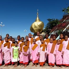 Nuns in Burma