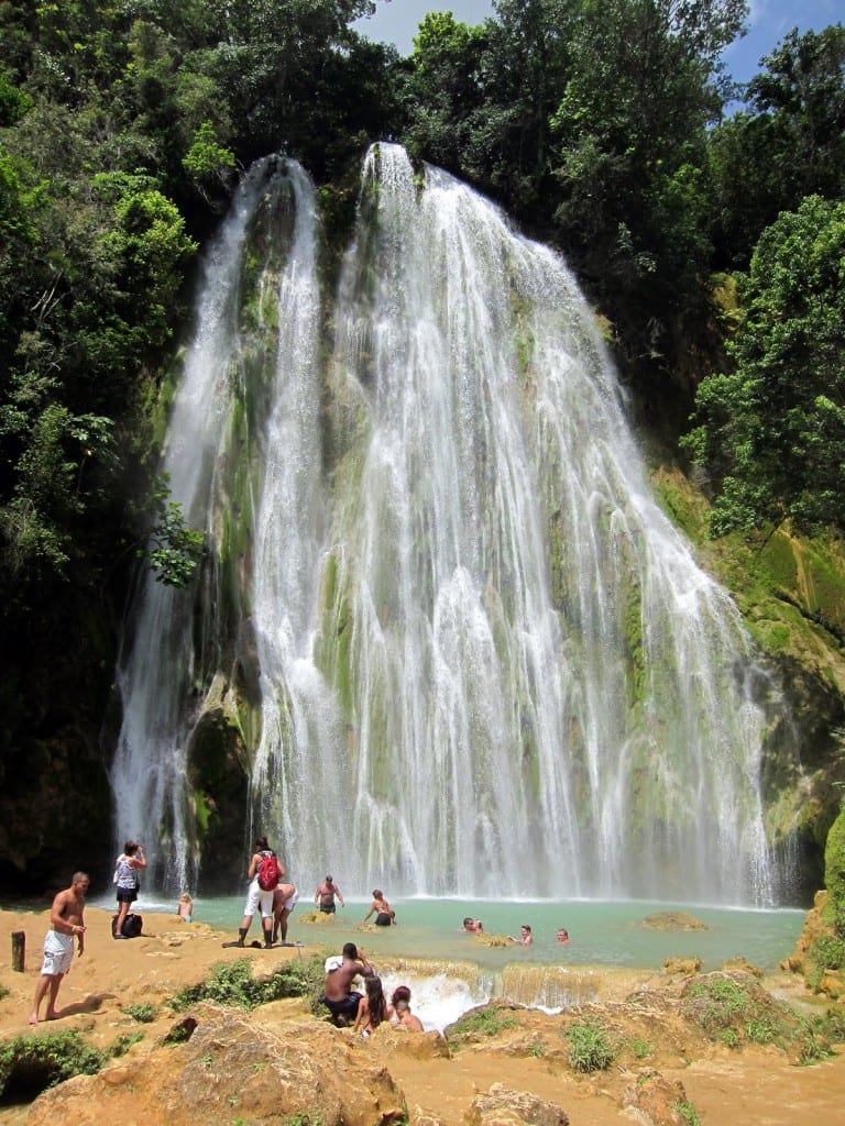 El Limon waterfall near Samana