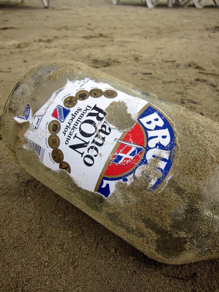 Rum on Cabarete beach