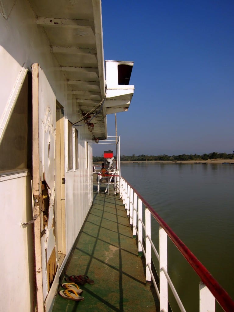 On the slow boat to Mandalay On the slow boat to Mandalay