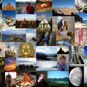 Three years of travel in one photo - Legal Nomads