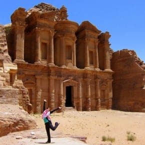 The Monastery at Petra, Jordan