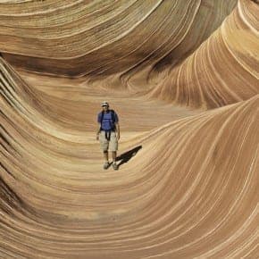 Eric Mohl at The Wave, Arizona