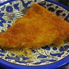 Knafe from Amman