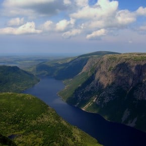 Fjords in Gros Morne National Park