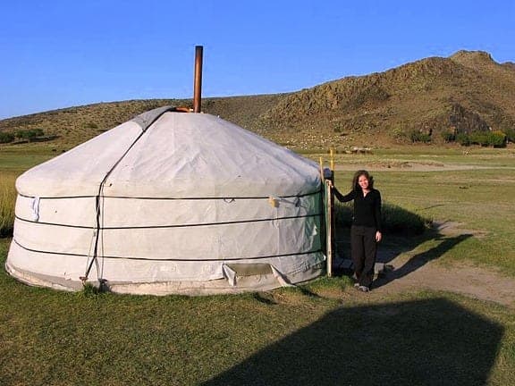 getting sick in the gobi dessert