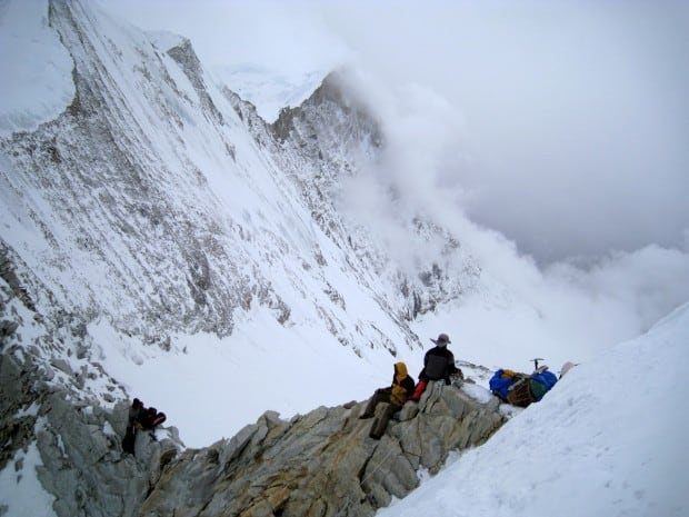 Trekking in West Col, Nepal