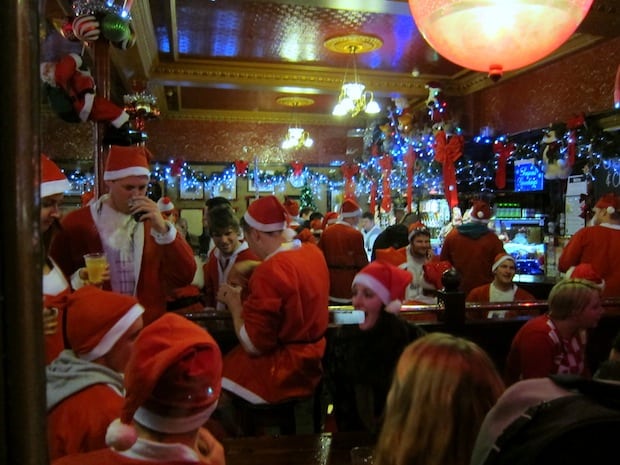 SantaCon in London 2011