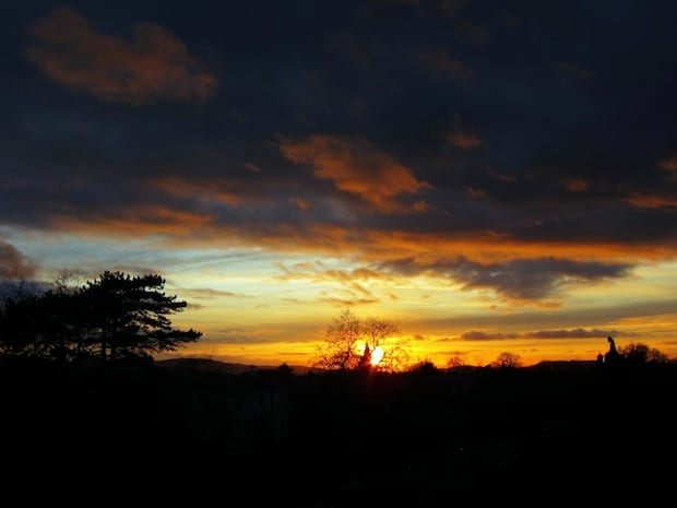 Sunset in the Cotswolds