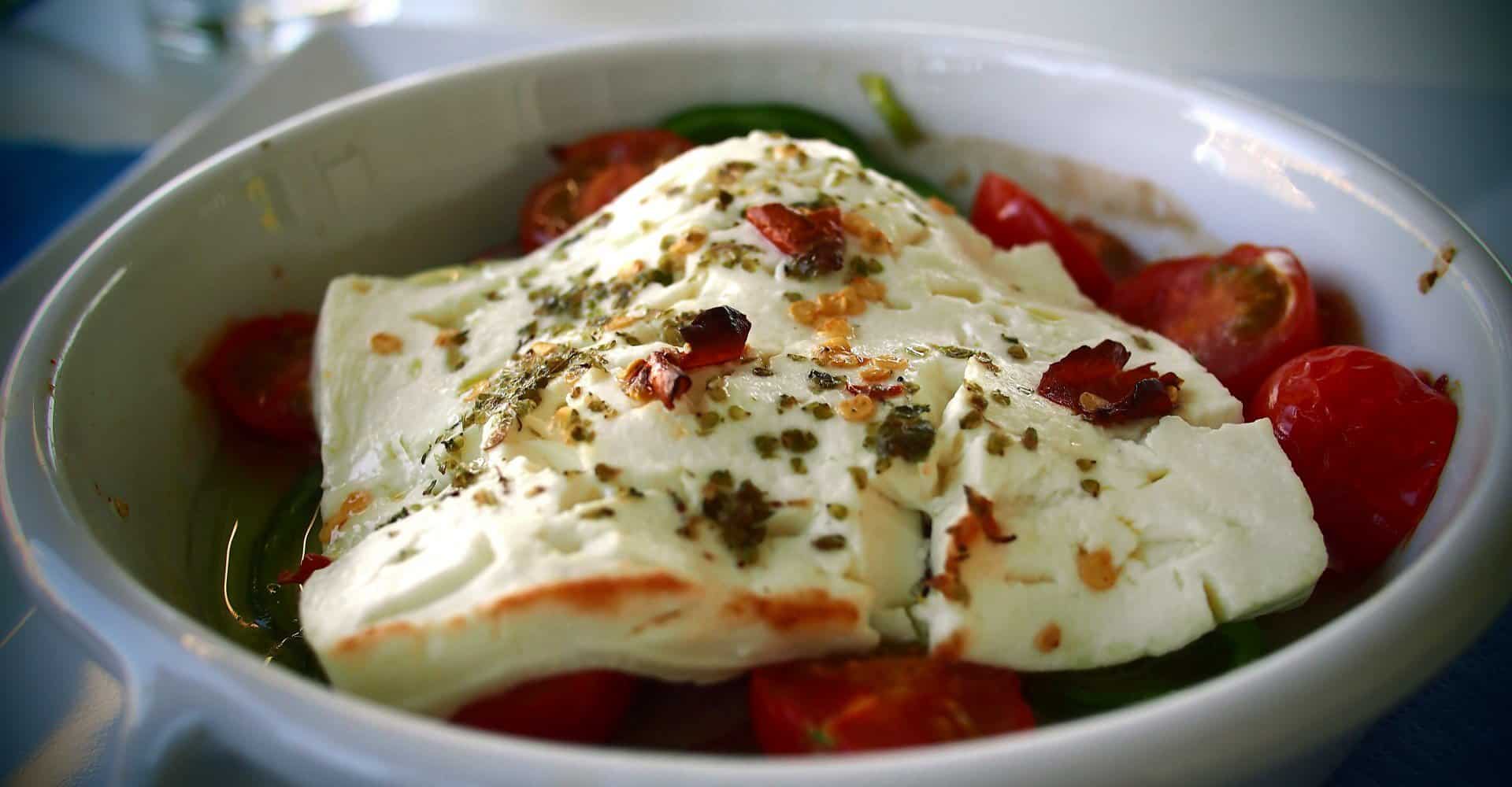 Spicy Baked Feta Recipe from Greece