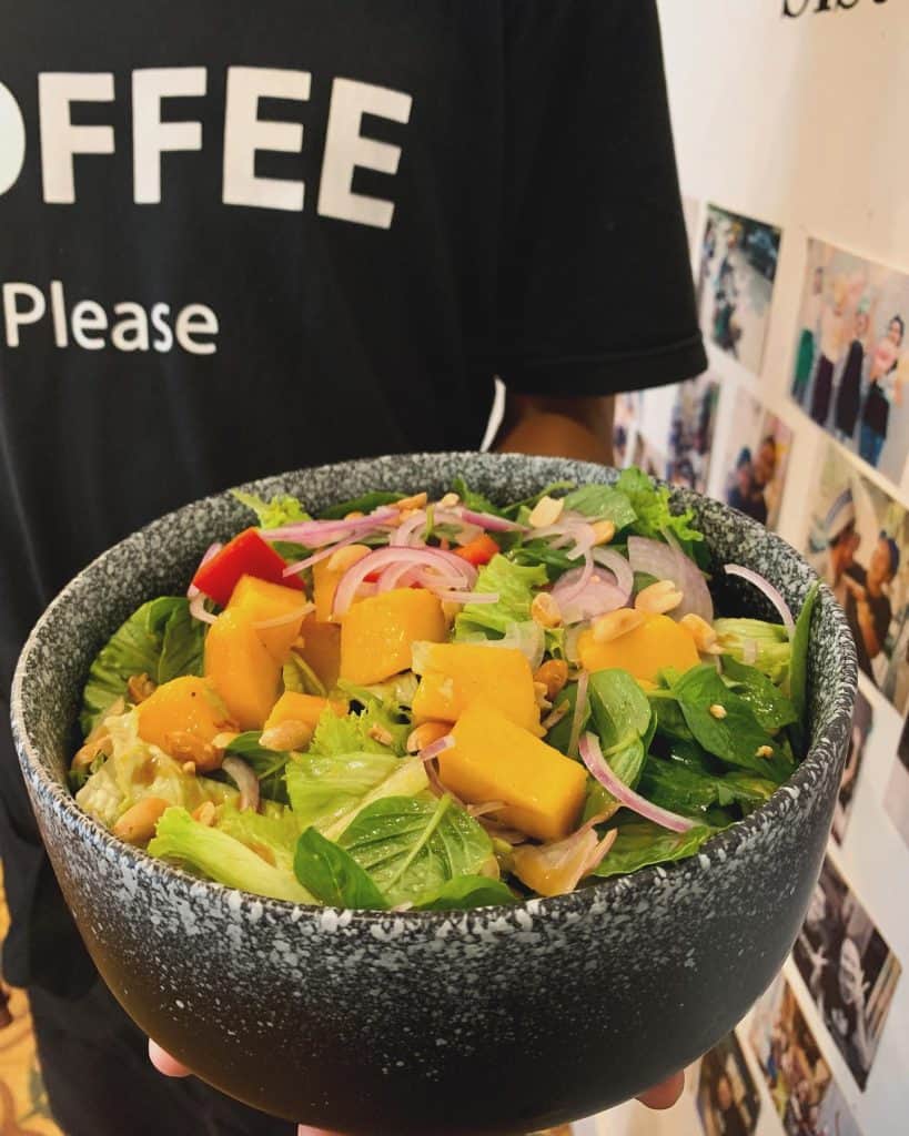 gluten free food in sister srey cafe siem reap
