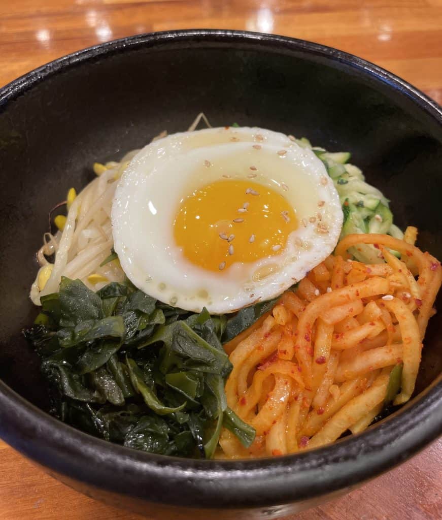 Woojung Dolsot Bibimbap - gluten free busan south korea