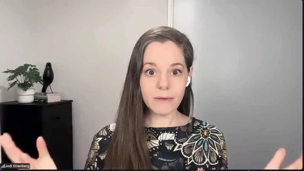 Jodi ettenberg public speaking