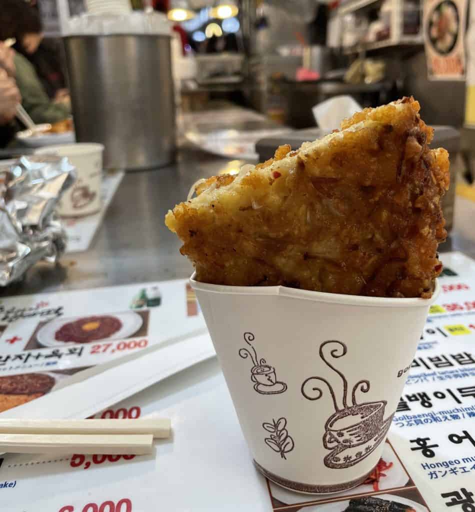 Gluten free mungbean pancake - Seoul