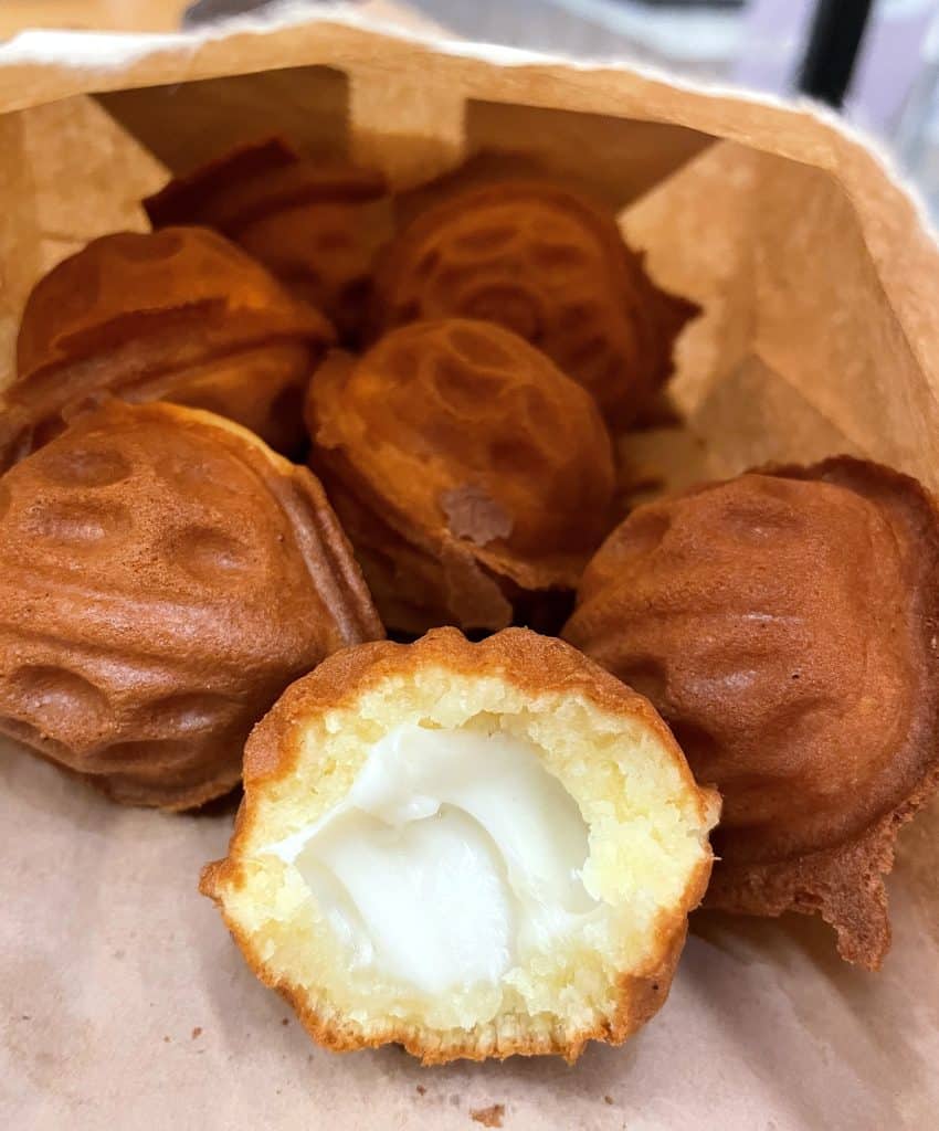 JeJuice rice flour and walnut pastries gluten free seoul